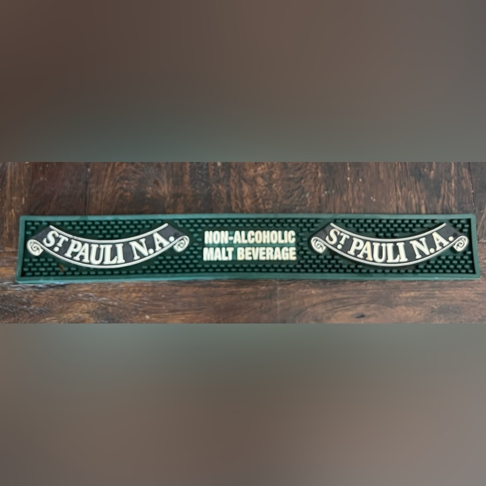 St. Paulie N.A. Non Alcoholic Malt Beverage Bar Mat